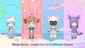 Vlinder Gacha: Dress up games Affiche