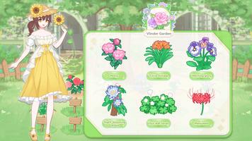 Vlinder Garden： dress up العاب الملصق