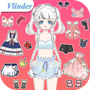 Vlinder Princess2: 人形着せ替えゲーム APK