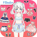 Vlinder Princess2 dressup game APK