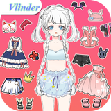 Vlinder Princess2 dressup game