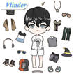 Vlinder Boy: 인형 패션 드레스업 게임 만들기