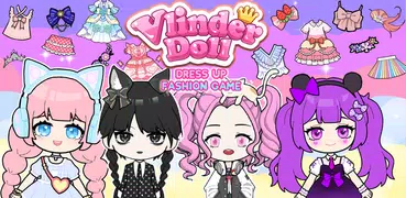Vlinder Doll: ファッションドレスアップゲーム