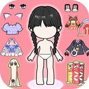 Vlinder Doll: ファッションドレスアップゲーム APK