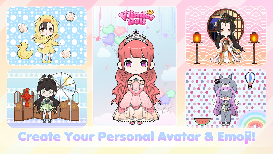 無料で Vlinder Doll ファッション着せ替え ゲームキャラメーカー アプリの最新版 Apk2 7 1をダウンロードー Android用 Vlinder Doll ファッション着せ替え ゲームキャラメーカー Apk の最新バージョンをダウンロード Apkfab Com Jp