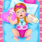 照顾与装扮婴儿 2：虚拟保姆 · 打扮小宝宝游戏 图标