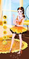 Red Hair Girl Dress Up تصوير الشاشة 2