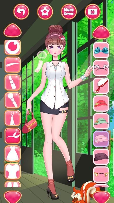 Descarga de APK de Anime Princess Dress Up - Girl Fashion Star Makeup para  Android