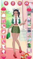 Anime Princess Dress Up - Girl Fashion Star Makeup ảnh chụp màn hình 1