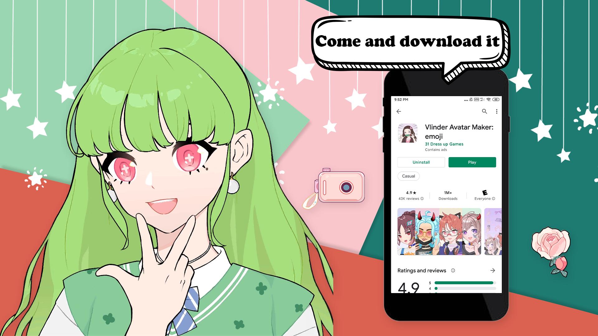 Vlinder Avatar Maker: wemoji for Android - APK Download