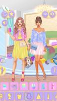 Poster Vestire Sorelle Giochi di Moda