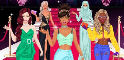 Celebrity dress up الملصق