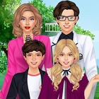 Rich Family Dress Up Zeichen