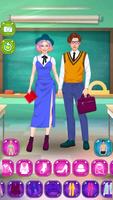 School Couple dress up скриншот 3