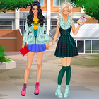 High School BFF Dress up আইকন