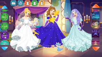 Princesses team Dress up capture d'écran 1