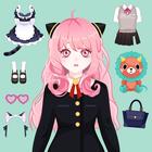 Anime Dress Up: Fashion Game icono