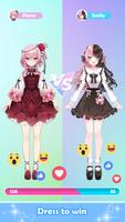 Anime Dress Up: Fashion Game captura de pantalla 2