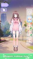 Anime Dress Up: Fashion Game captura de pantalla 3