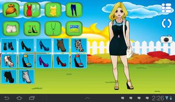 Dress Up Girl - Jeux de Filles capture d'écran 1