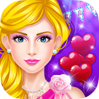 Fashion Girl's Party Dress Up icône