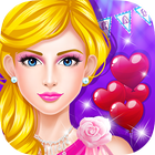 Fashion Girl's Party Dress Up أيقونة