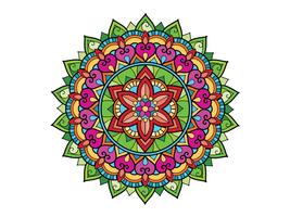 Mandala coloring game screenshot 1