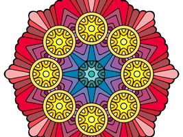 Mandala coloring game screenshot 3