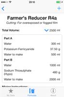 Darkroom Formulas تصوير الشاشة 1