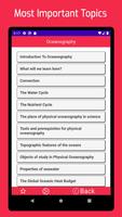 Oceanography App پوسٹر