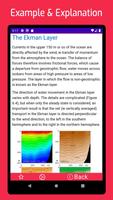 Oceanography App اسکرین شاٹ 2