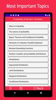 Probability Random Variables Plakat