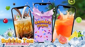 Boba Grimaces Shake Bubble Tea পোস্টার