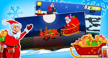 Jogos de arcada de Natal. Salvar o Papai Noel imagem de tela 2