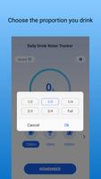 Daily Drink Water Tracker ảnh chụp màn hình 1