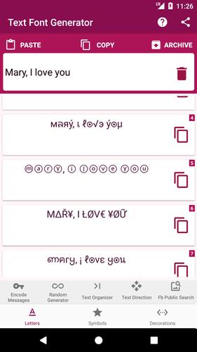 Text Font Generator, Encode Messages for Android - APK ... This text font generator allows you to convert normal text into different text fonts that you can copy and paste into instagram, facebook, twitter, twitch, youtube, tumblr, reddit and most other places.