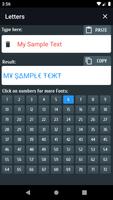 PRO Symbols Nicknames Letters تصوير الشاشة 3