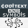 Cool text and symbols icône
