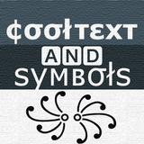 Cool text and symbols ไอคอน
