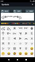 Cool text and symbols ภาพหน้าจอ 1