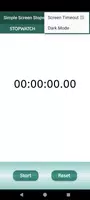 Simple Screen Stopwatch screenshot 2