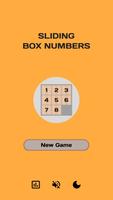 Sliding Box Numbers Affiche