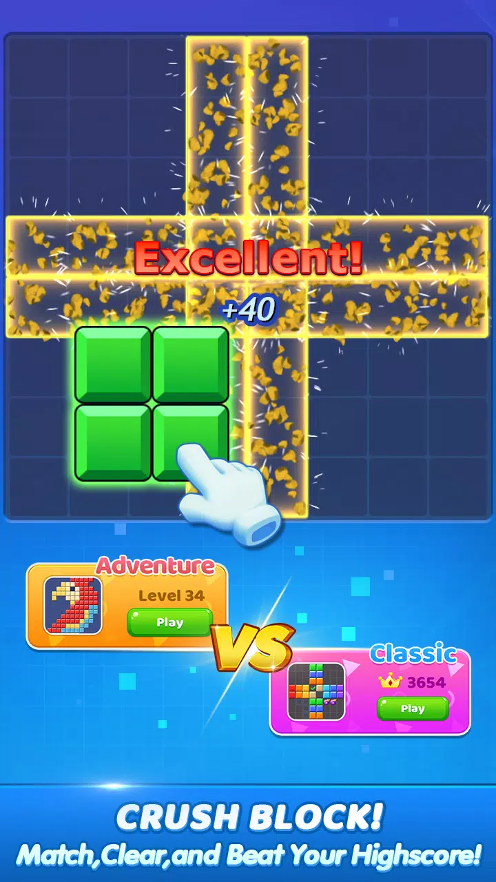 Crush Block:Block Puzzle Match