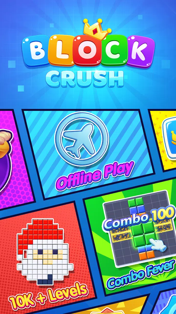Crush Block:Block Puzzle Match