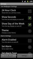 Alarm Clock Wallpaper ảnh chụp màn hình 1