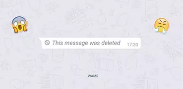 WAMR: Reveal deleted messages!