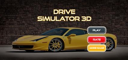 Spor Car Simulator 3D-poster