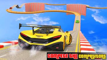 Corridas de carros gt Extreme Mega Ramp Car Racing imagem de tela 3