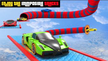 Real Impossible Track Racing GT Car Stunt Driving syot layar 1