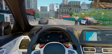 Auto Spiele Rennen traffic